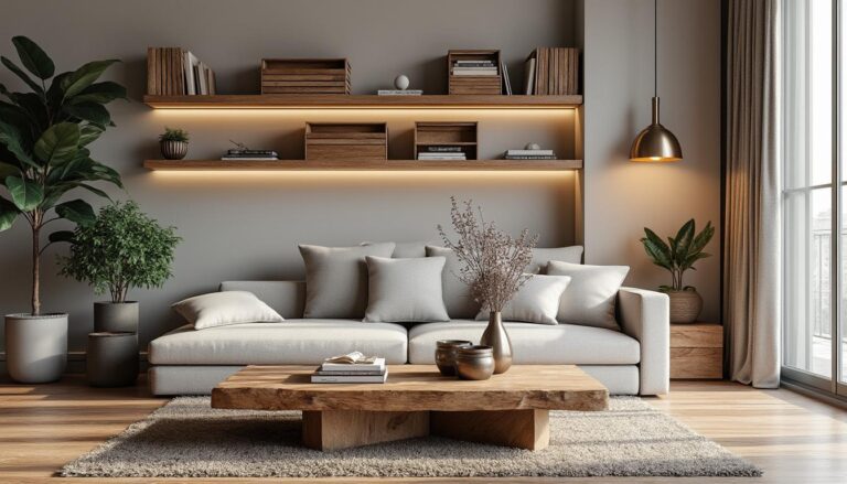 découvrez des idées déco originales et élégantes utilisant des matériaux de récupération, sans aucun effet bricolage, pour un intérieur tendance et durable.